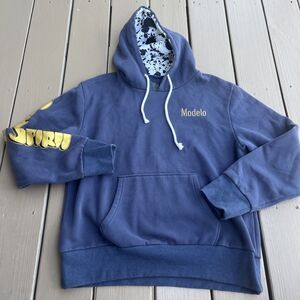 MODELO Beer Men's Dallas Mavericks Hoodie Embroidered Logo Cerveza Size XL